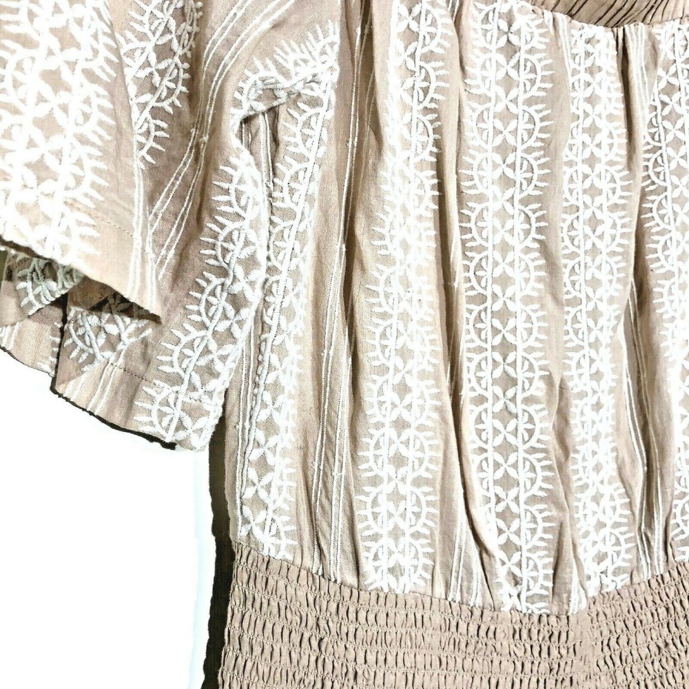 TULAROSA Fiona Embroidered Boho Dress French Mauve - Picture 6 of 8